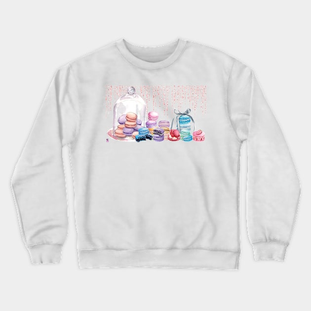 Macarons lover Crewneck Sweatshirt by Viper Unconvetional Concept